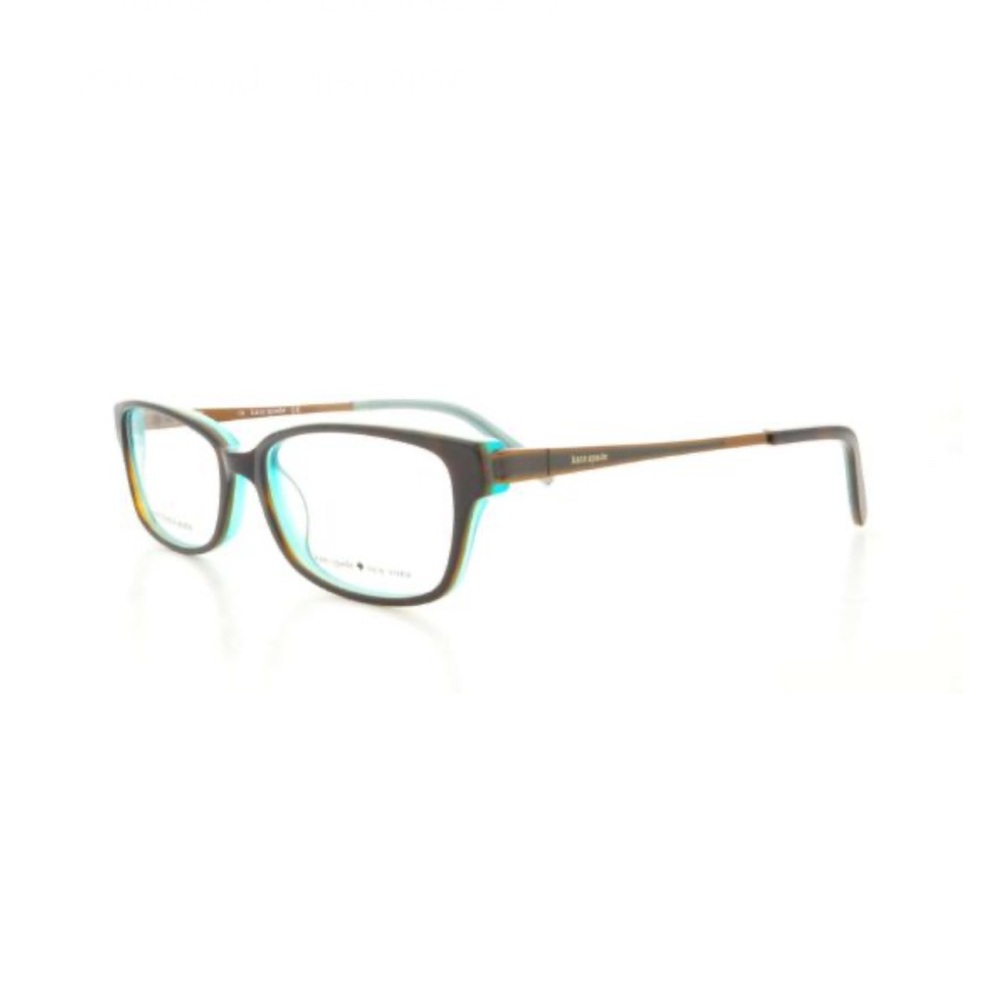Kate Spade Brown and Teal Glasses